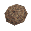 Obrazek DOPPLER Mini Light Leaves - damski parasol składany brązowy