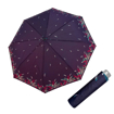 Obrazek DOPPLER Mini Light Floral - damski parasol składany fioletowy