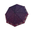 Obrazek DOPPLER Mini Light Floral - damski parasol składany fioletowy
