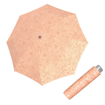 Obrazek DOPPLER Mini Light Giardino pomarańczowy - damski parasol składany jasny