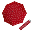 Obrazek DOPPLER Mini Light Soul czerwony - damski parasol składany