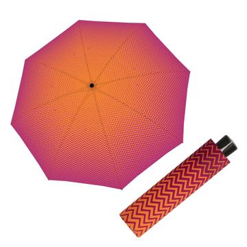Obrazek DOPPLER Fiber Mini Strong berry - damski parasol składany