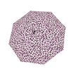 Obrazek DOPPLER Fiber Mini Leaves indygo - damski parasol składany
