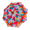 Obrazek DOPPLER Modern Art Long AC Bubblegum - Parasol z wyrzutnikiem Bare Multicolour