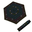 Obrazek DOPPLER Mini Light UP Reflective Bright Smile - składany parasol dla dzieci czarny