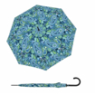 Obrazek DOPPLER Fiber Flex Long AC Paisley blue - damski parasol na goleń wielokolorowy