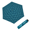 Obrazek DOPPLER Fiber Havanna Joy niebieski - damski parasol składany