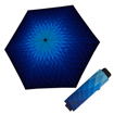 Obrazek DOPPLER Carbonsteel Mini Slim Fusion niebieski - damski parasol składany