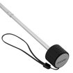 Obrazek DOPPLER Fiber Havanna Safety Cross - damski parasol składany czarny