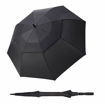 Obrazek DOPPLER Fiber golf AC Air czarny - parasol z trzonkiem partnerskim