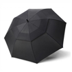 Obrazek DOPPLER Fiber golf AC Air czarny - parasol z trzonkiem partnerskim