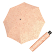 Obrazek DOPPLER Fiber Mini Giardino soft pomarańczowy - damski parasol składany jasny