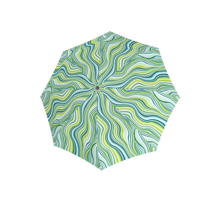 Obrazek DOPPLER Fiber Flex AC Fresh lemon - damski wielokolorowy parasol na goleń