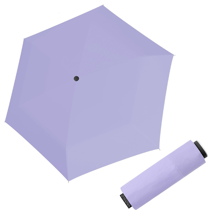 Obrazek DOPPLER Fiber Mini Compact uni Light Purple - damski parasol składany fioletowy