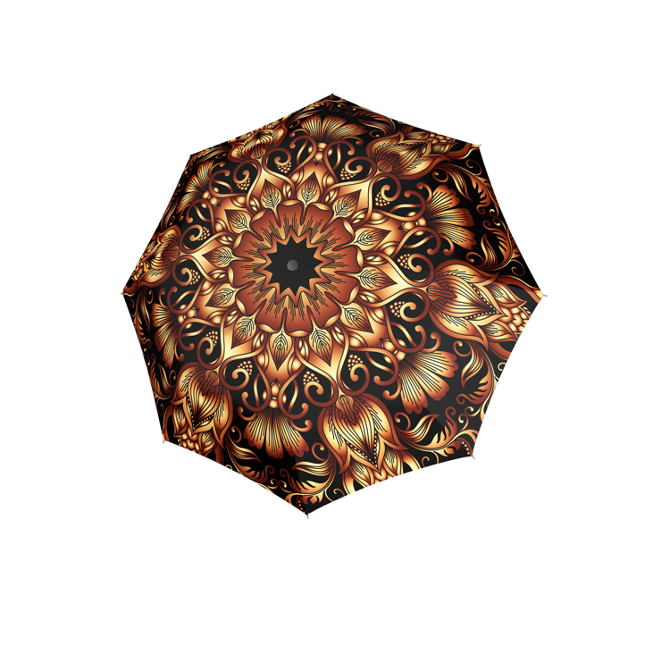 Obrazek DOPPLER Fiber Flex AC Witrage - damski parasol na goleń wielokolorowy