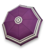 Obrazek DOPPLER Fieber AC Graphics fioletowy Dots border - damski parasol strzelecki