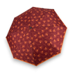 Obrazek DOPPLER Mini Light Classic berry ginko - damski parasol składany czerwony