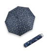Obrazek DOPPLER Mini Light Minimally deep blue - damski parasol składany niebieski