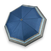 Obrazek DOPPLER Mini Light Classic blue stripe - damski parasol składany niebieski