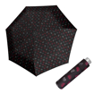Obrazek DOPPLER Mini Light Emotion czarny - damski parasol składany