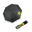 Obrazek DOPPLER Mini Light Kids Black Lama - Parasol dziecięcy składany czarny