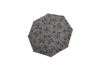 Obrazek DOPPLER Mini Fiber Shopping - damski parasol składany jasnoszary