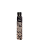 Obrazek DOPPLER Fiber Mini Black White paisley - damski parasol składany biały