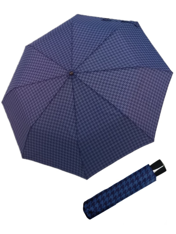 Obrazek DOPPLER Fiber Mini Denver - damski parasol składany niebieski