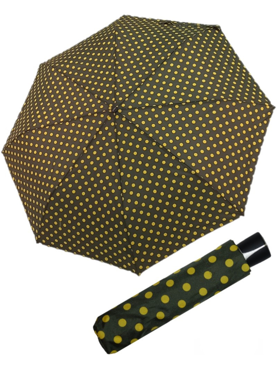 Obrazek DOPPLER Mini Fiber Powerful - damski parasol składany żółty