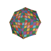Obrazek DOPPLER Modern Art Long AC Steps - Parasol z wyrzutnikiem Bare wielokolorowy