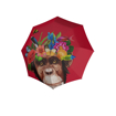 Obrazek DOPPLER Modern Art Long AC Flower Monkey - parasol do golenia wielokolorowy