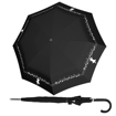 Obrazek DOPPLER Fiber Flex AC Musically Cat - damski parasol na goleń czarny
