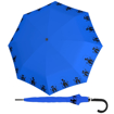 Obrazek DOPPLER Fiber Flex AC Cats Family Blue - damskie ochraniacze goleni w kolorze niebieskim