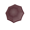 Obrazek DOPPLER Fiber Flex AC Timeless Red Stripes - damski parasol na goleń w kolorze beżowym