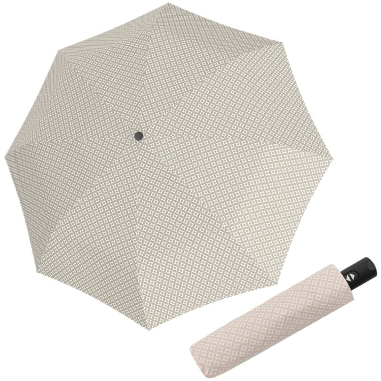 Obrazek DOPPLER Carbonsteel Magic Minimals - w pełni automatyczny parasol damski kolorze beżowym