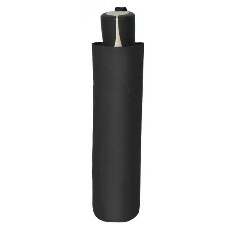 Obrazek DOPPLER Mini Fiber - męski/kobiecy parasol składany czarny