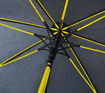Obrazek DOPPLER Fiber Party Automatic - damski parasol do golenia czarny