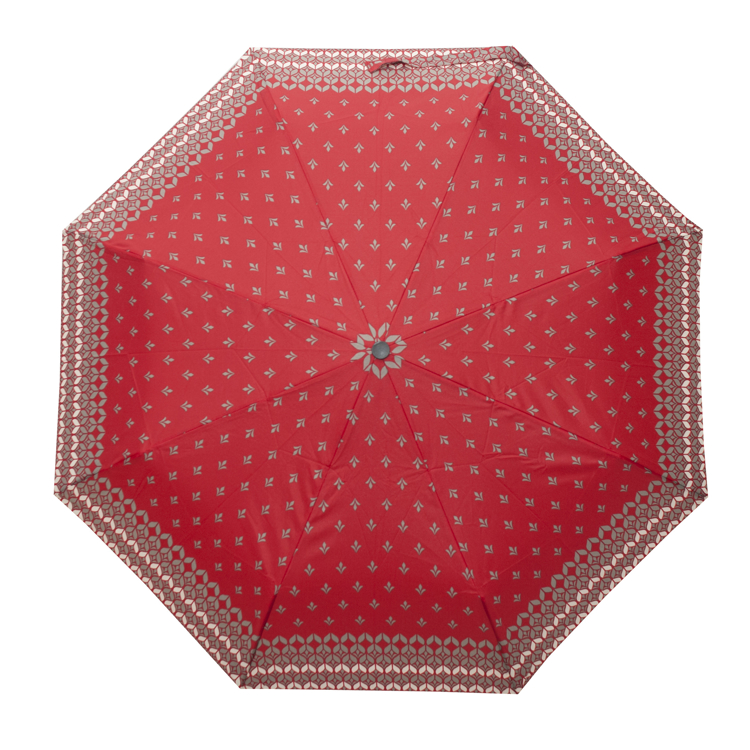 Obrazek DOPPLER Mini Light Style - damski parasol składany czerwony