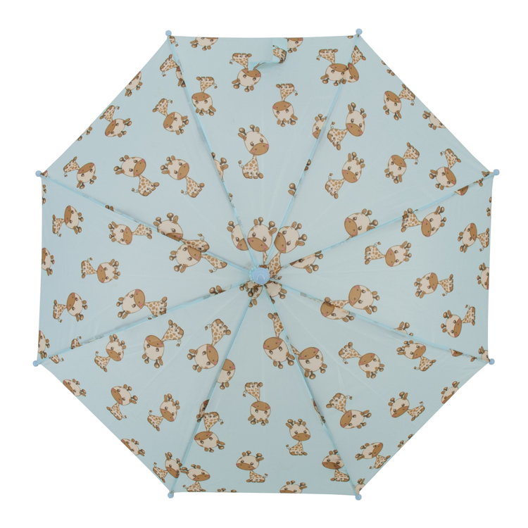 Obrazek DOPPLER Kids Maxi Giraffe - parasol dziecięcy goły niebieski