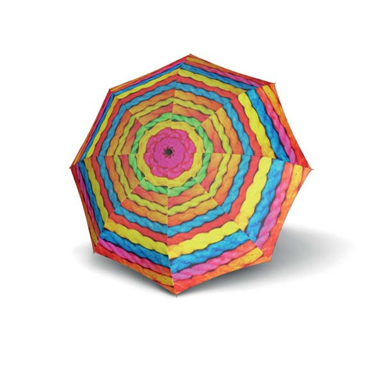 Obrazek DOPPLER Modern Art Mini - damski parasol składany wielokolorowy