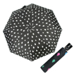 Obrazek DOPPLER Fiber Magic rain drop - w pełni automatyczny parasol damski czarny