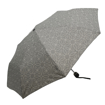 Obrazek DOPPLER Mini Fiber Clear - damski parasol składany szary