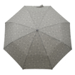 Obrazek DOPPLER Mini Fiber Clear - damski parasol składany szary