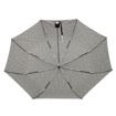 Obrazek DOPPLER Mini Fiber Clear - damski parasol składany szary