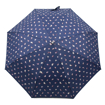 Obrazek DOPPLER Mini Fiber Birds - damski parasol składany niebieski