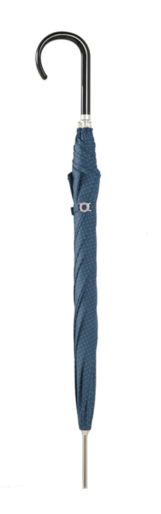 Obrazek DOPPLER Carbonsteel Long AC CHIC - damska parasolka na goleń niebieska