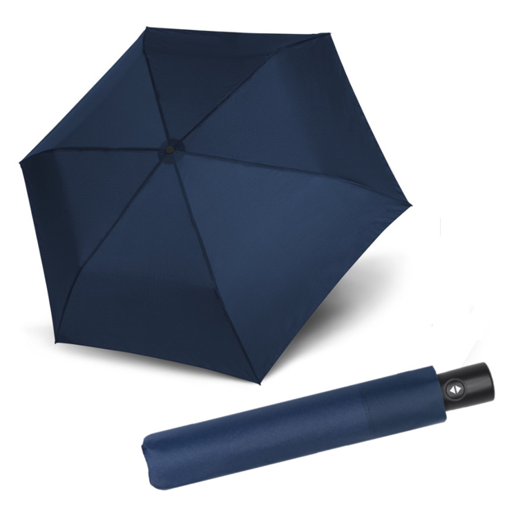 Obrazek DOPPLER Zero-Magic uni navy - damski/męski w pełni automatyczny parasol niebieski
