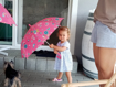 Obrazek DOPPLER Kids Maxi Girls - parasolka dziecięca różowa