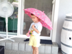 Obrazek DOPPLER Kids Maxi Girls - parasolka dziecięca różowa