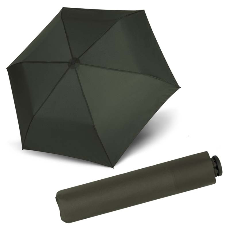 Obrazek DOPPLER Zero 99 Ivy Green - parasol składany dla dzieci/kobiet zielony